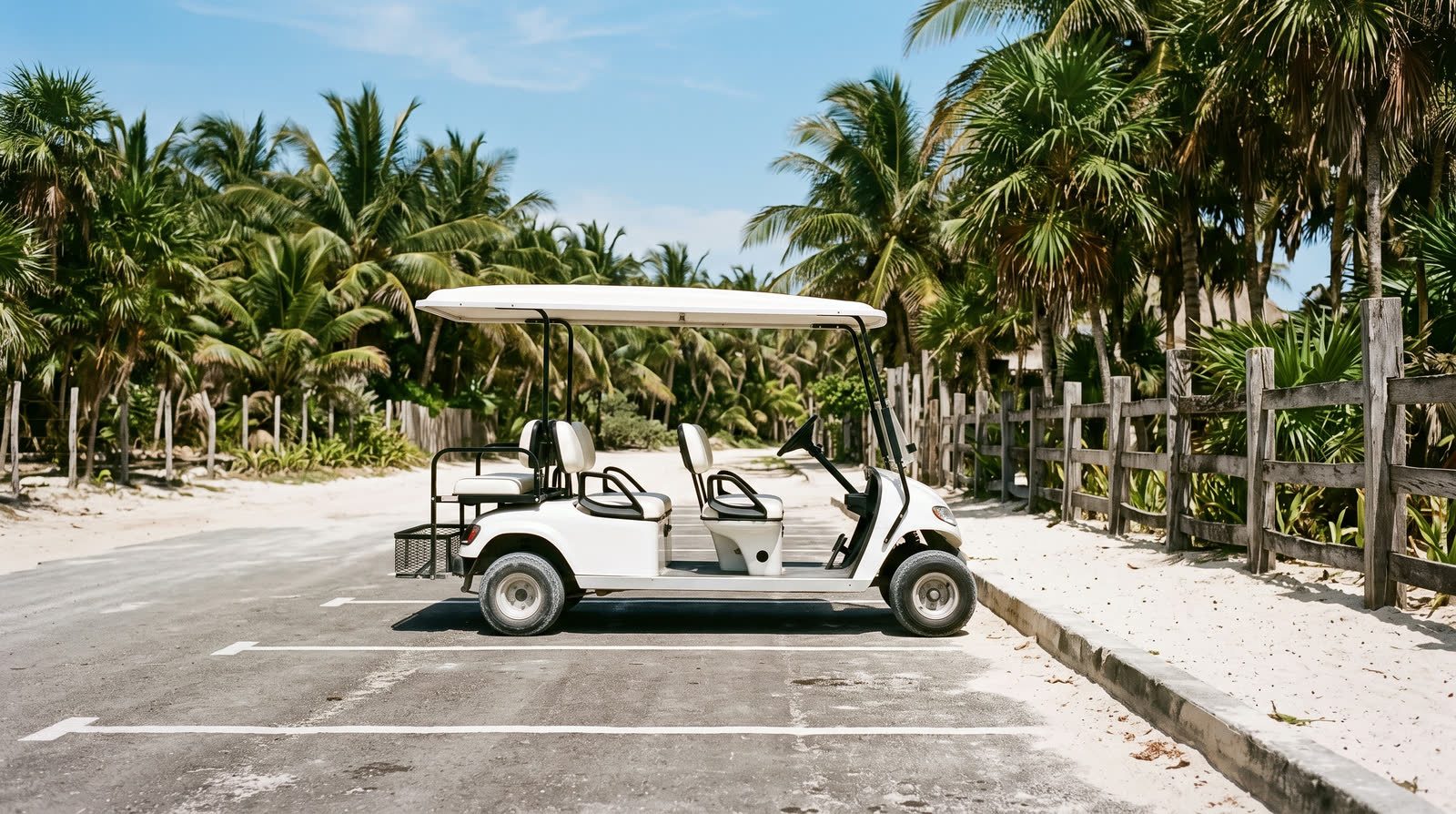 Manejar un carrito en Tulum: reglas, estacionamiento y multas